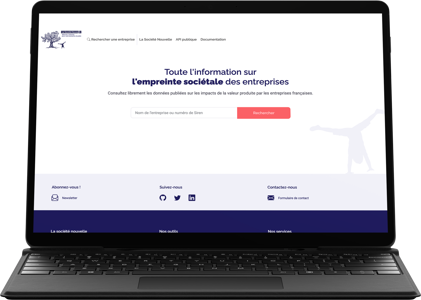 Illustration page accueil portail des impacts